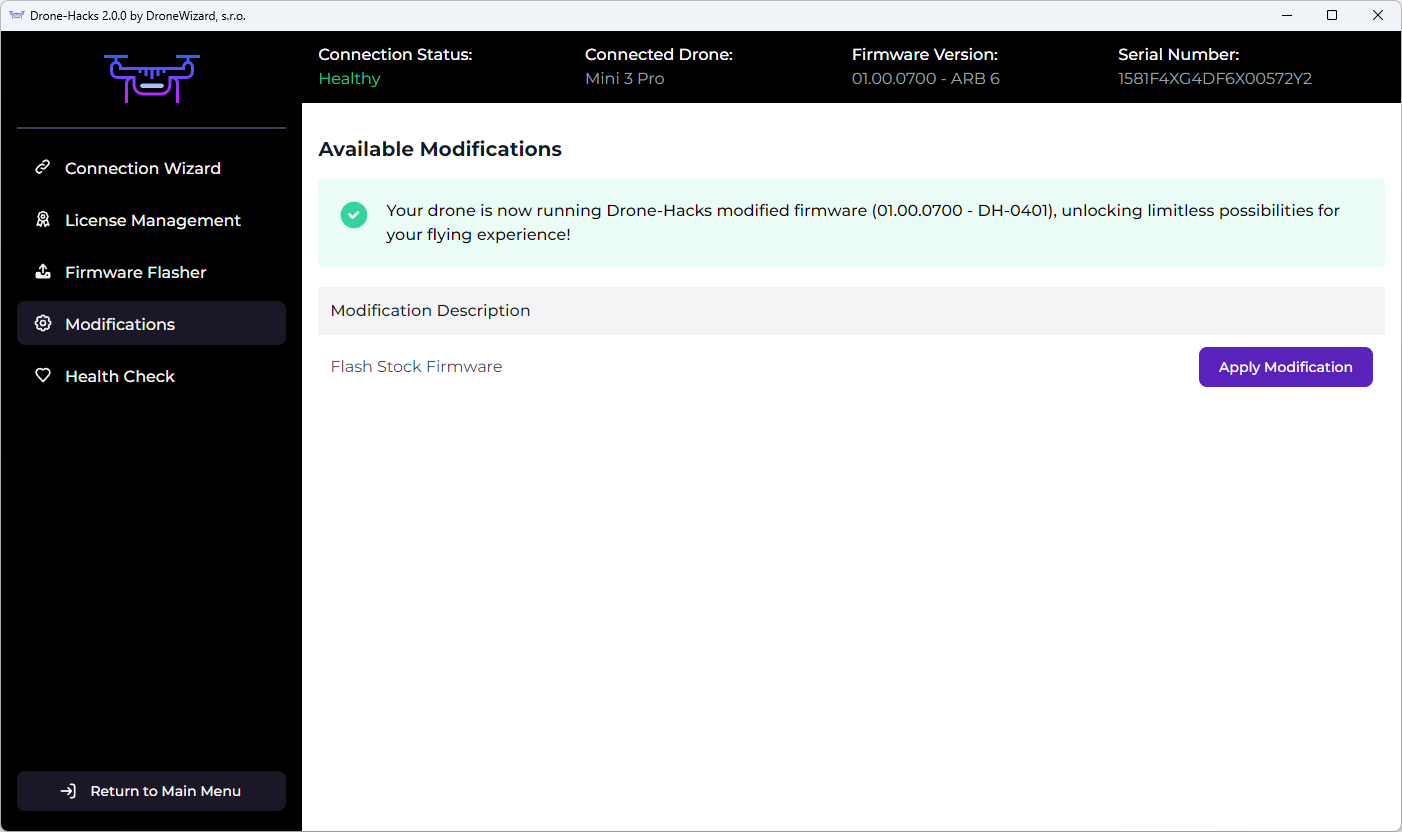 FCC, Altitude & NFZ Hack for Mini 3 Pro is now available!